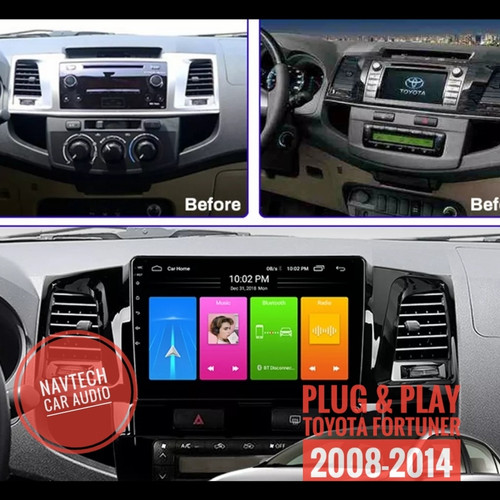 Foto Produk Head unit android 9 inch oem Toyota Fortuner / Hilux dari Navtech