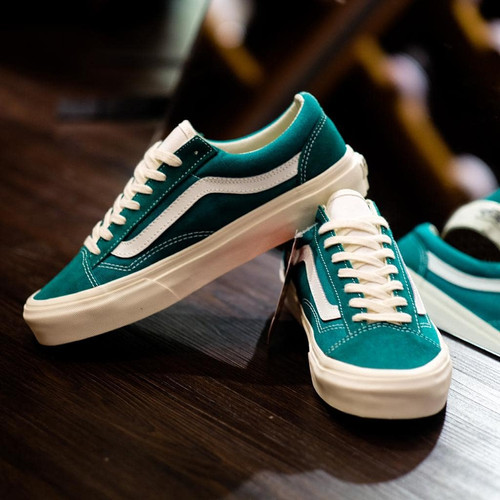 vans style 36 retro sport cadmium green