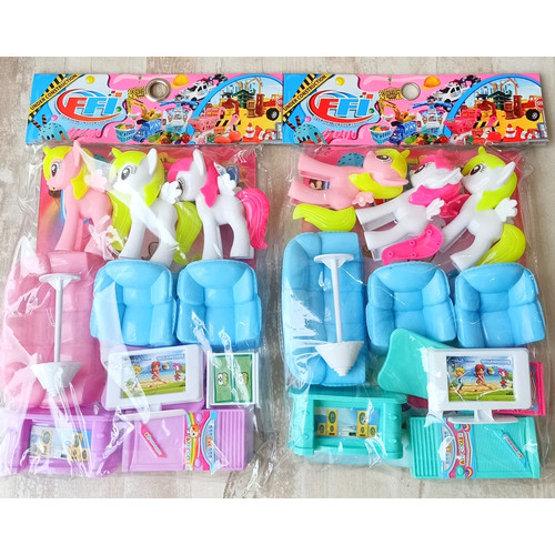 Foto Produk Mainan Furniture Sofa Anak Poni Fl 557 Mainan cewek dari ANEKA MAINAN ONLINE