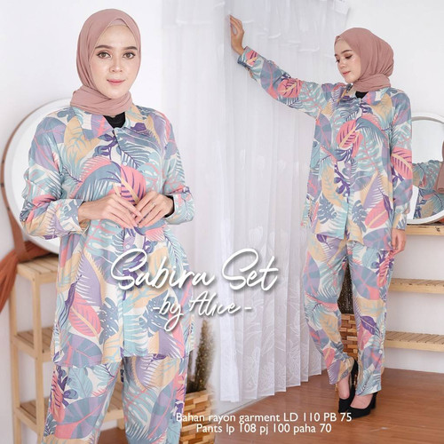 Foto Produk Setelan wanita muslimah terbaru katun rayon viscose murah dari Chessyfahsion