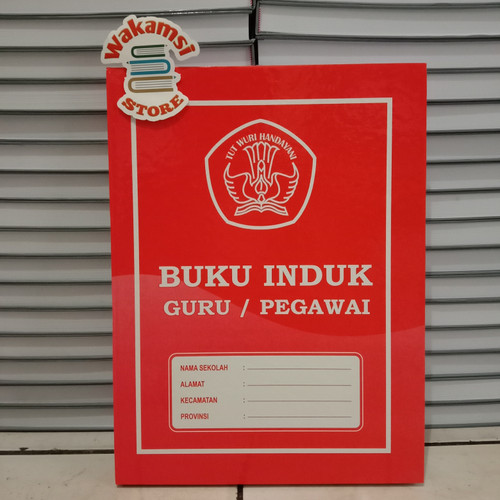 Foto Produk BUKU INDUK GURU/PEGAWAI (Paking Bubble Wrap) dari Wakamsi_Store