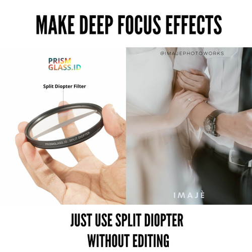 Foto Produk kaca prisma split diopter filter (deep focus) dari prismglass_ID