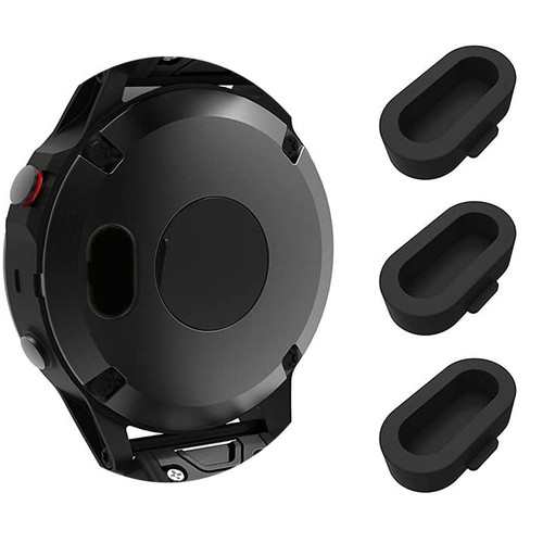 Foto Produk 3x Anti Dust Plug Penutup Lubang Charge For Garmin Fenix Forerunner D2 dari JM Cell Surabaya