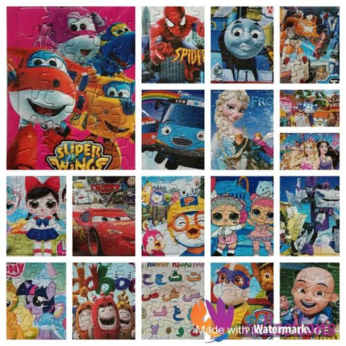 Foto Produk puzzle kecil karakter untuk anak 3 tahun keatas dari ayomandiri