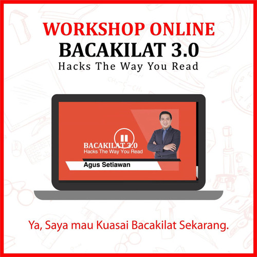 Foto Produk Pelatihan Online Bacakilat 3.0 Hacks The Way You Read by Agus Setiawan dari Penerbit Buku Aquarius