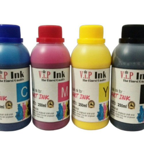 Foto Produk Tinta Art Paper Epson 250ml Vip Ink Best Quality Grade A Korea - Hitam dari Mitraink