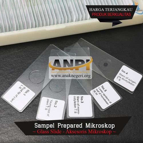 Foto Produk 1 Set Prepared Slide - Animal Plants Insects Tissues - (NO Foldscope) dari foldscope Id