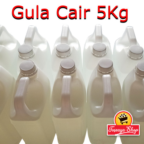 Foto Produk Gula Cair 5Kg - Fructosa HFS 55% - Simple Syrup Khusus Gojek/Grab dari Toseaya Shop