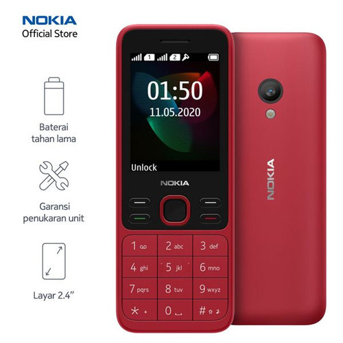 Foto Produk Nokia 150 (2020) - Merah dari Hape Joss