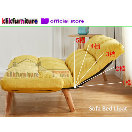 Foto Produk Sofabed Santai Sofa Lipat Sofa Lesehan Reclining 120 TATAMI dari klikfurniture
