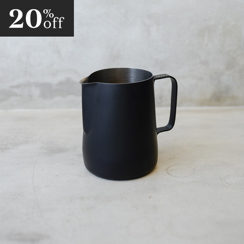 Foto Produk Expat. Roasters Black Enamel Milk Jug 1 Liter dari Expat. Roasters