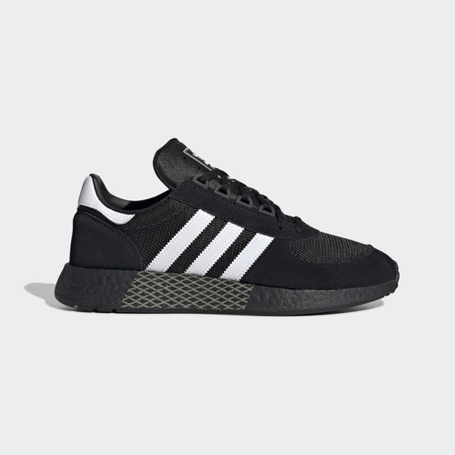 Foto Produk ADIDAS MARATHON TECH - CORE BLACK/WHITE - 10 dari Nelsons Footwear