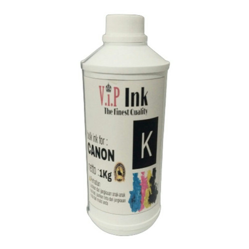 Foto Produk Tinta Canon isi ulang 1 Liter Vip Ink Grade A Quality - Hitam dari Mitraink