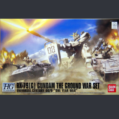 Foto Produk HGUC HG 1/144 RX-79(G) Gundam The Ground War Set dari Charu Toys