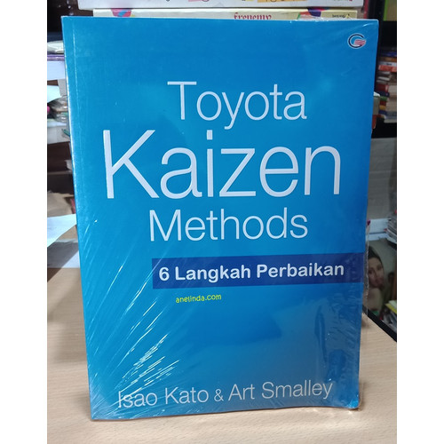 Foto Produk TOYOTA KAIZEN METHODS - 6 LANGKAH PERBAIKAN dari Anelinda Buku Koleksi
