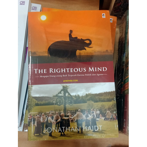Foto Produk THE RIGHTEOUS MIND - KARYA JONATHAN HAIDT dari Anelinda Buku Koleksi
