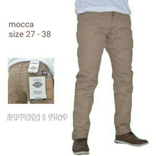 Foto Produk MODEL TERBARU DICKIES CELANA CHINO PANJANG PRIA COTTON - Hitam, 27 dari MUTIARA 6 SHOP