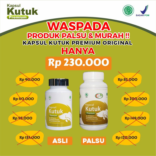 Foto Produk READY Kapsul Kutuk Premium 100% ASLI - 5x Lebih Cepat Sembuh- BPOM MUI dari CS Anin - Family Herbal
