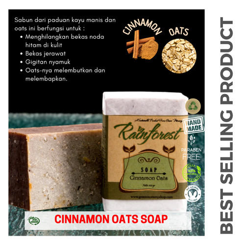 Foto Produk Cinnamon Oats soap dari Green Mommy Shop