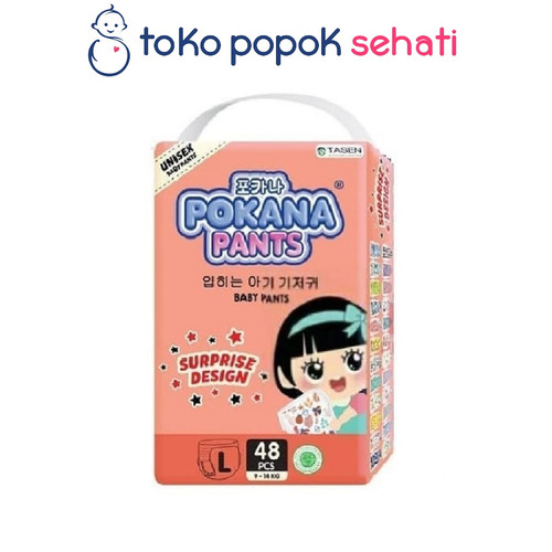 Foto Produk POKANA Baby Pants @Tokopopoksehati - Popok Celana L48 / L 48 dari TOKO POPOK SEHATI
