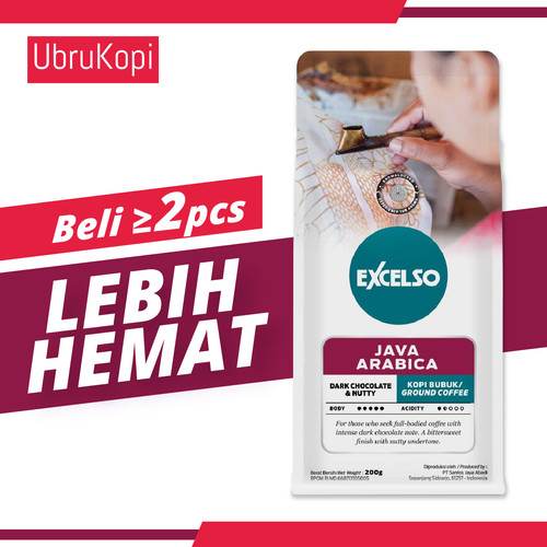 Foto Produk EXCELSO JAVA ARABICA BUBUK 200G dari Ubrukopi