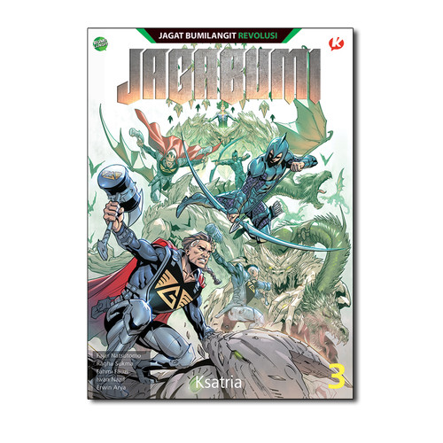Foto Produk Komik Jagabumi Vol 03 - KSATRIA dari bumilangit-official