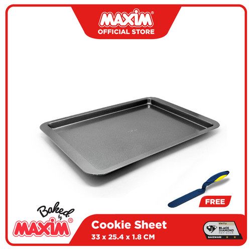 Foto Produk Maxim Bakeware Loyang Cookies/Cookies Sheet Anti Lengket 32cm dari Maxim Official Store