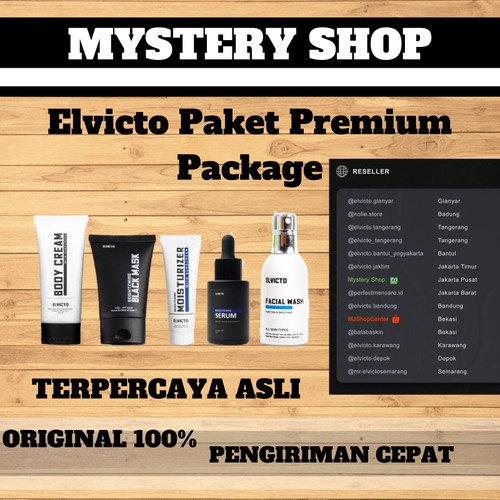 Foto Produk ELVICTO PAKET PREMIUM dari Mystery Shop.