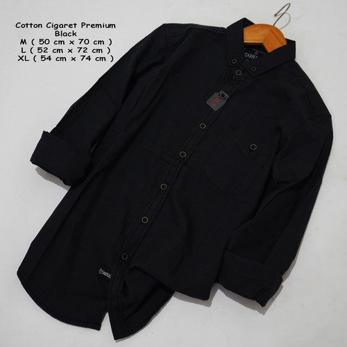 Foto Produk Kemeja Pria Polos Kemeja Formal Kerja Kantoran Lengan Panjang Premium - Green Army, L dari PREDZ_ID OFFICIAL