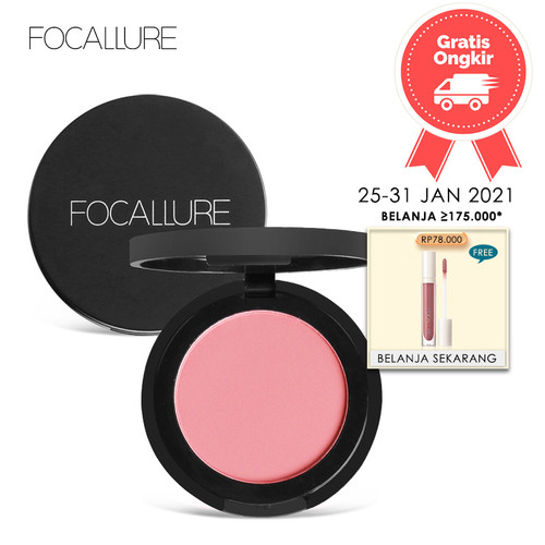 Foto Produk FOCALLURE Blush Natural Pressed Blusher FA25B - FA25B-01 dari beauty entity