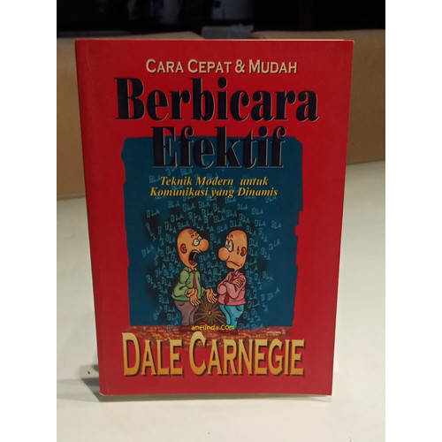 Foto Produk CARA CEPAT & MUDAH BERBICARA EFEKTIF - DALE CARNAGIE dari Anelinda Buku Koleksi