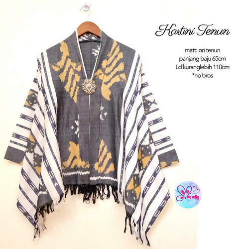 Foto Produk blouse batik KARTINI TENUN ORI atasan blus wanita dari Lemari Batik Solo