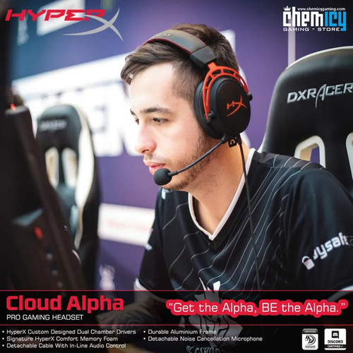 Foto Produk HyperX Cloud Alpha Pro Gaming Headset - GARANSI RESMI 2 TAHUN dari Chemicy Gaming