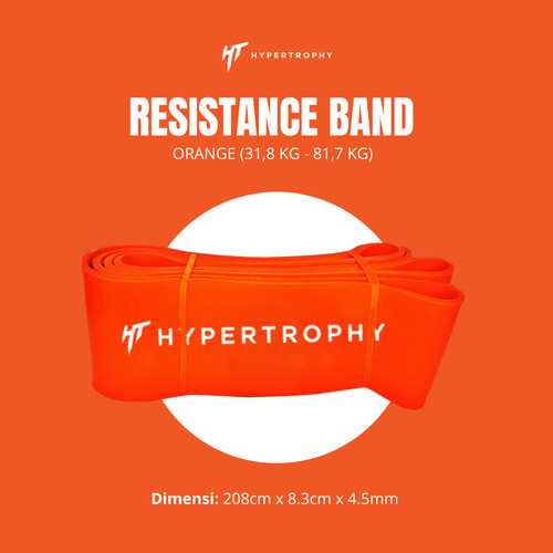Foto Produk Alat Fitness Resistance Power Band Karet Olahraga Massive 31 - 81 kg dari Hypertrophy