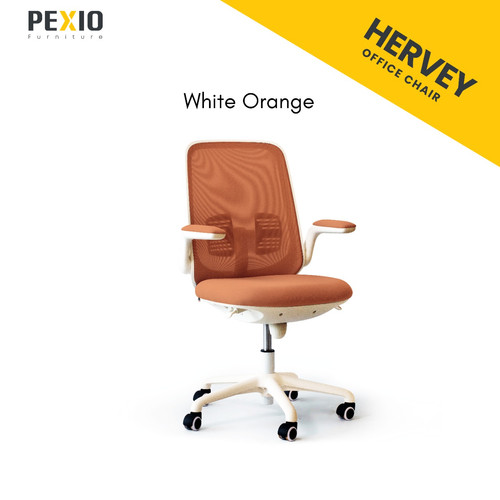Foto Produk Kursi kantor PEX | Office Chair PEX | Hervey - Orange dari PEXIO Furniture
