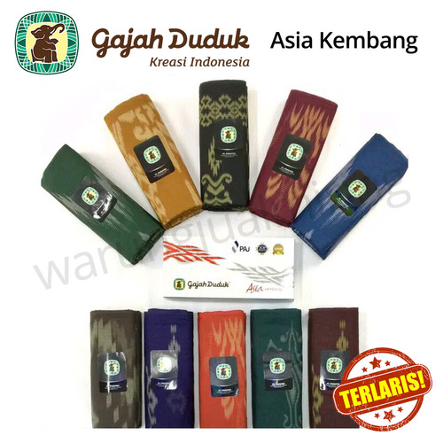 Foto Produk Sarung Gajah Duduk Asia Kembang - Warna Acak dari Warung Jual Miring