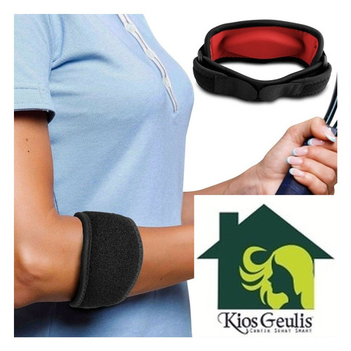 Foto Produk Tennis Elbow Support Golfer Brace Strap Penyangga Tendon Tendinitis dari KiosGeulis