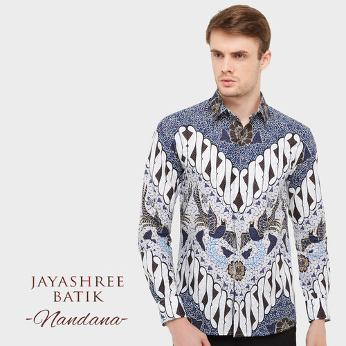 Foto Produk Jayashree Batik Slim Fit Nandana Long Sleeve - XL dari Jayashree Batik