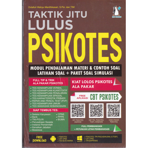 Foto Produk TAKTIK JITU LULUS PSIKOTES-EDU -UR dari Toko Buku Uranus