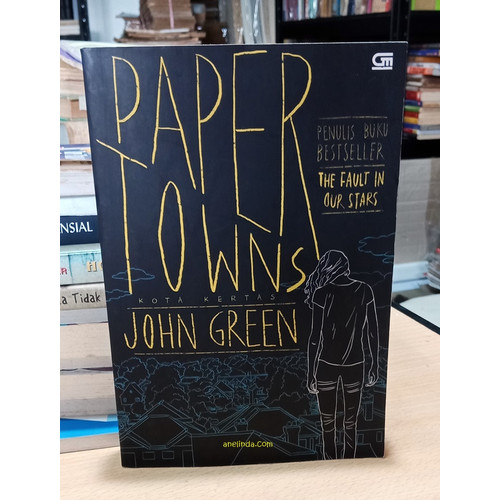 Foto Produk PAPER TOWNS - KOTA KERTAS (KARYA JOHN GREEN) dari Anelinda Buku Koleksi