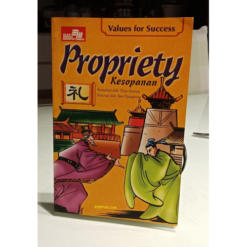 Foto Produk PROPRIETY - KESOPANAN (SERI VALUES FOR SUCCESS) dari Anelinda Buku Koleksi