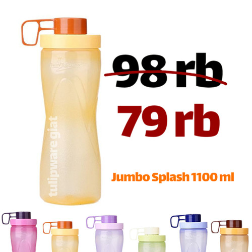 Foto Produk SALE Botol Minum Anti Tumpah / Jumbo Splash Bottle Tulipware dari TULIPWARE collection