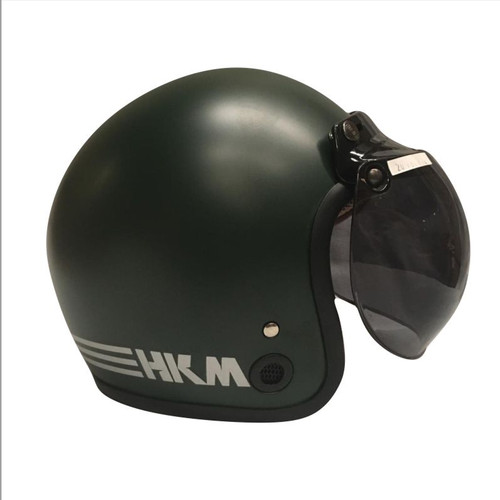 Foto Produk Helm retro HKM line Army doff (free kaca helm) dari GudangHelm