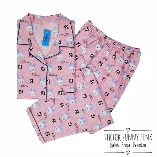 Foto Produk piyama dewasa Jumbo XXL Lengan Panjang LD 120 Katun eropa - LENGAN PANJANG8 dari J&S SHOPP