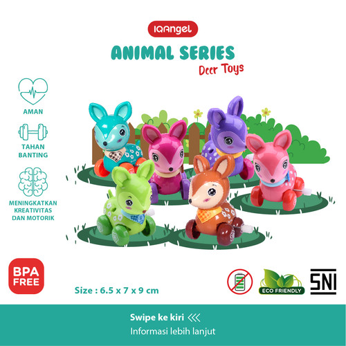 Foto Produk IQ ANGEL DEER TOYS / MAINAN EDUKASI MOTORIK BAYI / KIDS TOYS - Random dari KSM Baby and Kids
