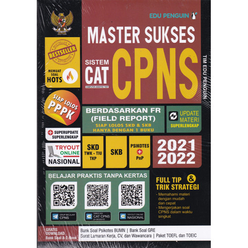Foto Produk MASTER SUKSES CAT CPNS 2021/2022 -UR dari Toko Buku Uranus