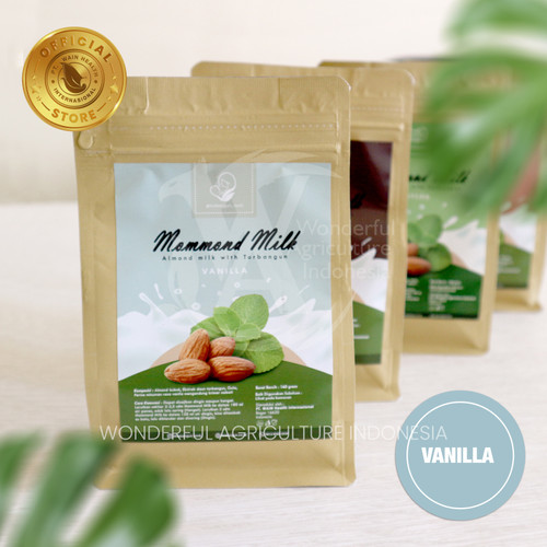 Foto Produk Mommond Milk Almond Milk with Torbangun : Pelancar ASI Rasa Kekinian - Vanilla dari WAIN Group