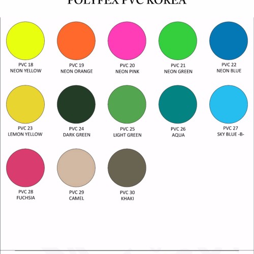Foto Produk Polyflex Korea PvC Neon Colour - Neon Yellow dari Sport United
