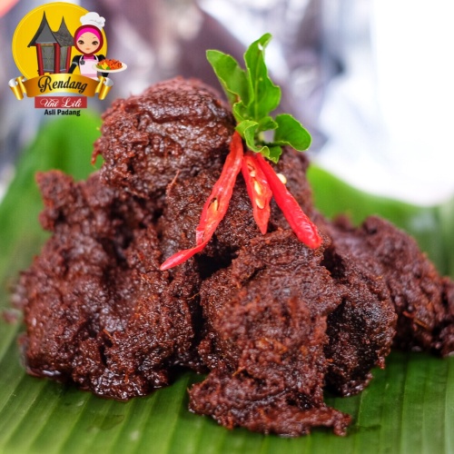 Foto Produk RENDANG DAGING UNI LILI ASLI PADANG (250gr) - Pedas dari Rendang Padang Uni Lili
