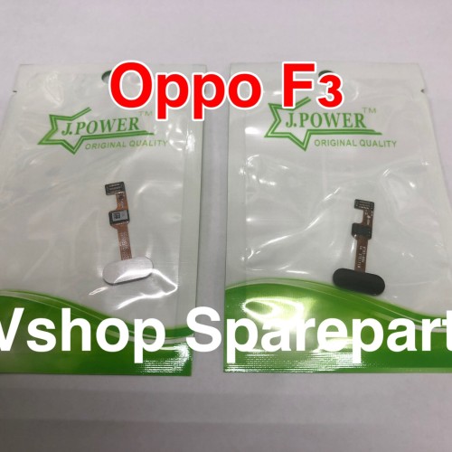 Foto Produk Flexibel Flexible Home Finger Oppo F3 R9S+ white - Putih dari vshop sparepart
